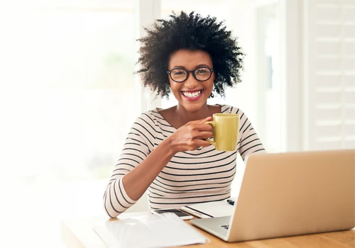 Chiropractic Phoenix AZ Woman with Coffee